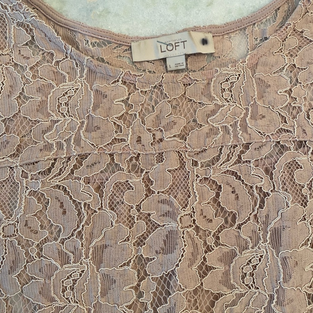 Ann Taylor loft lace top